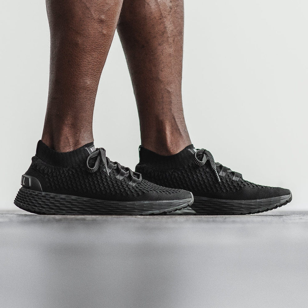 Men's Black Allday Knit Shoes NOBULL