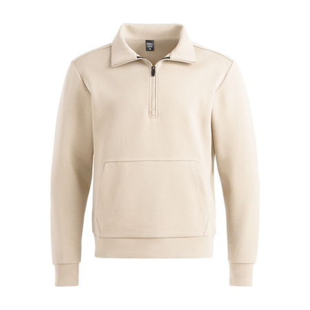 Nobu④ Men's Chalk Allday Elements 1/4 Zip | NOBULL