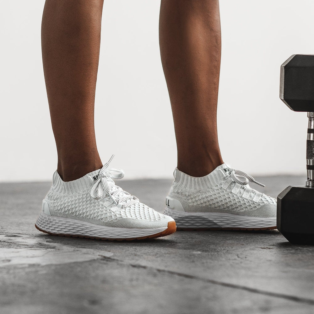Athletic Shoe White Nobull Workout Shoes @nobull Allday Knits, Not